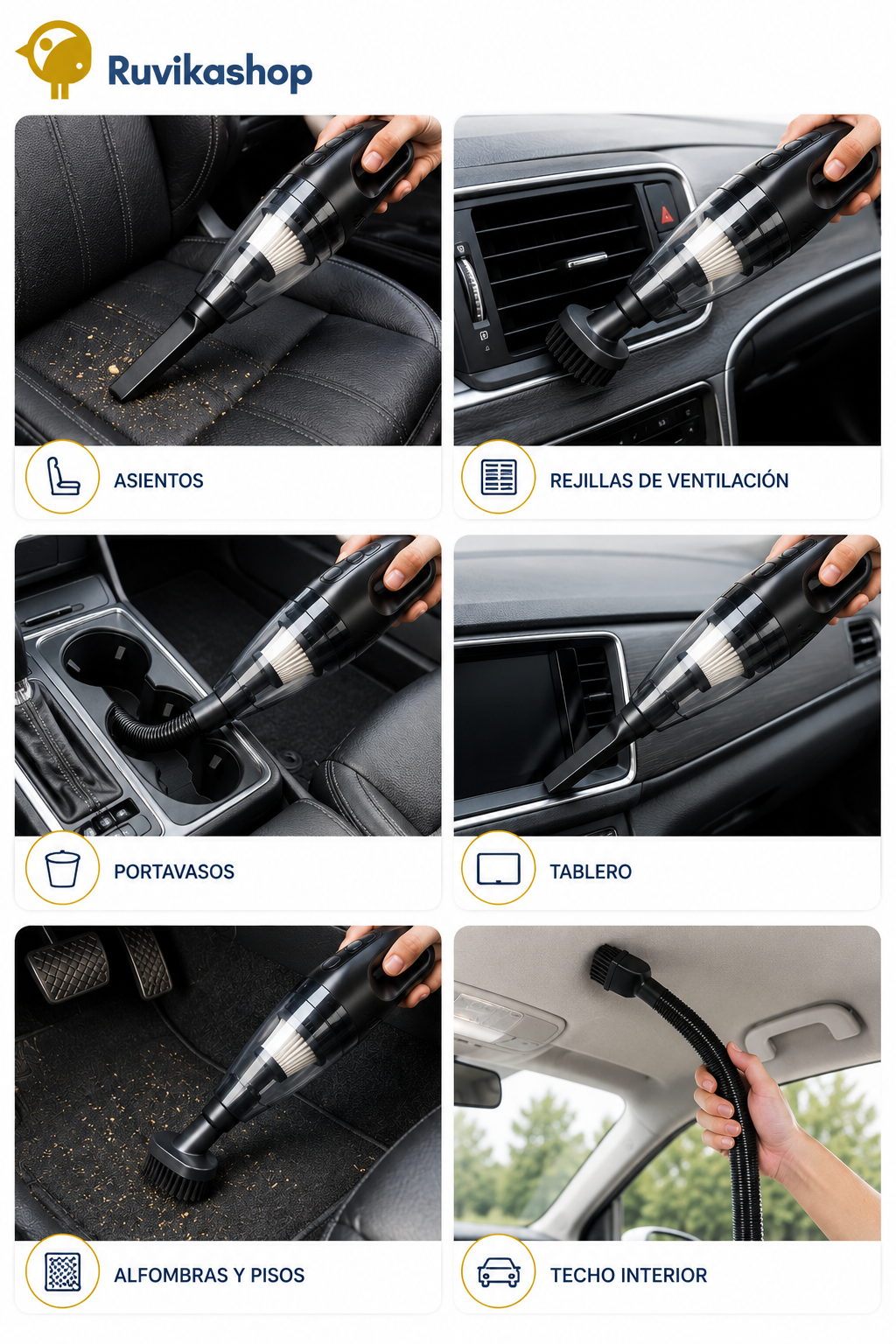 Aspiradora Inalámbrica Vacuum Cleaner