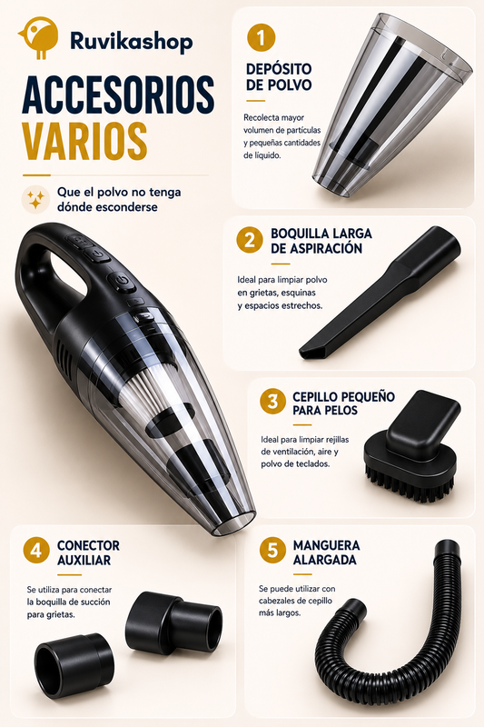 Aspiradora Inalámbrica Vacuum Cleaner
