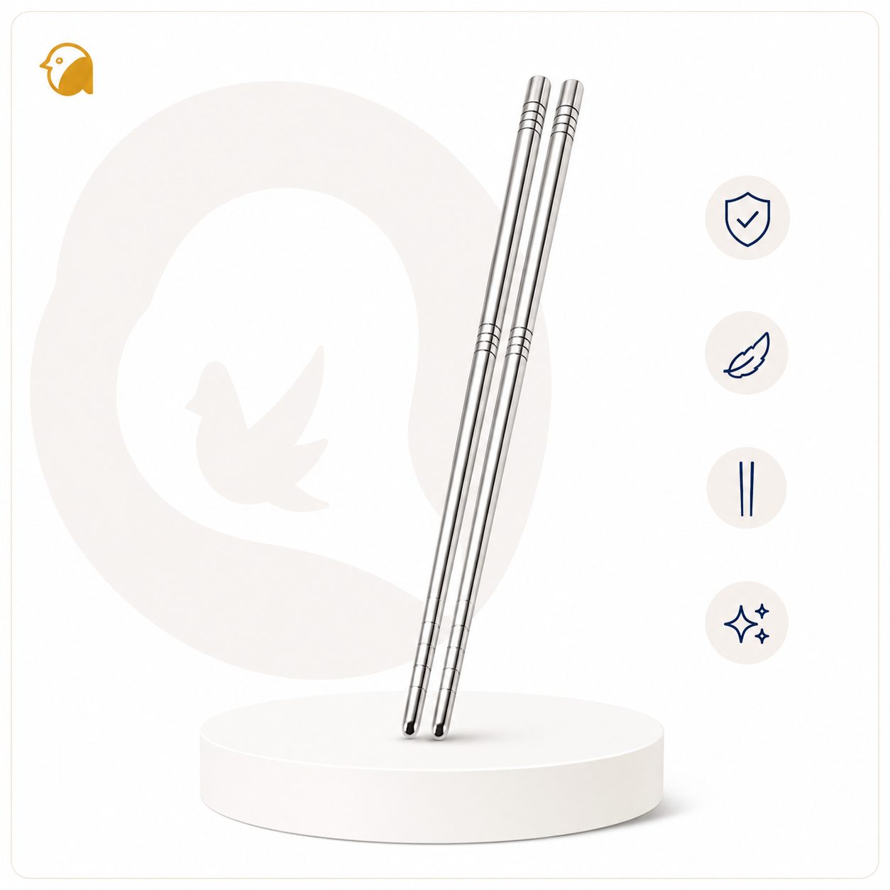 Palillos Chinos 5 Pares Reutilizables
