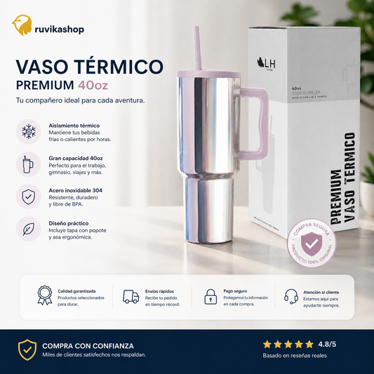 Vaso Térmico Premium 1200 ml Galaxy EL