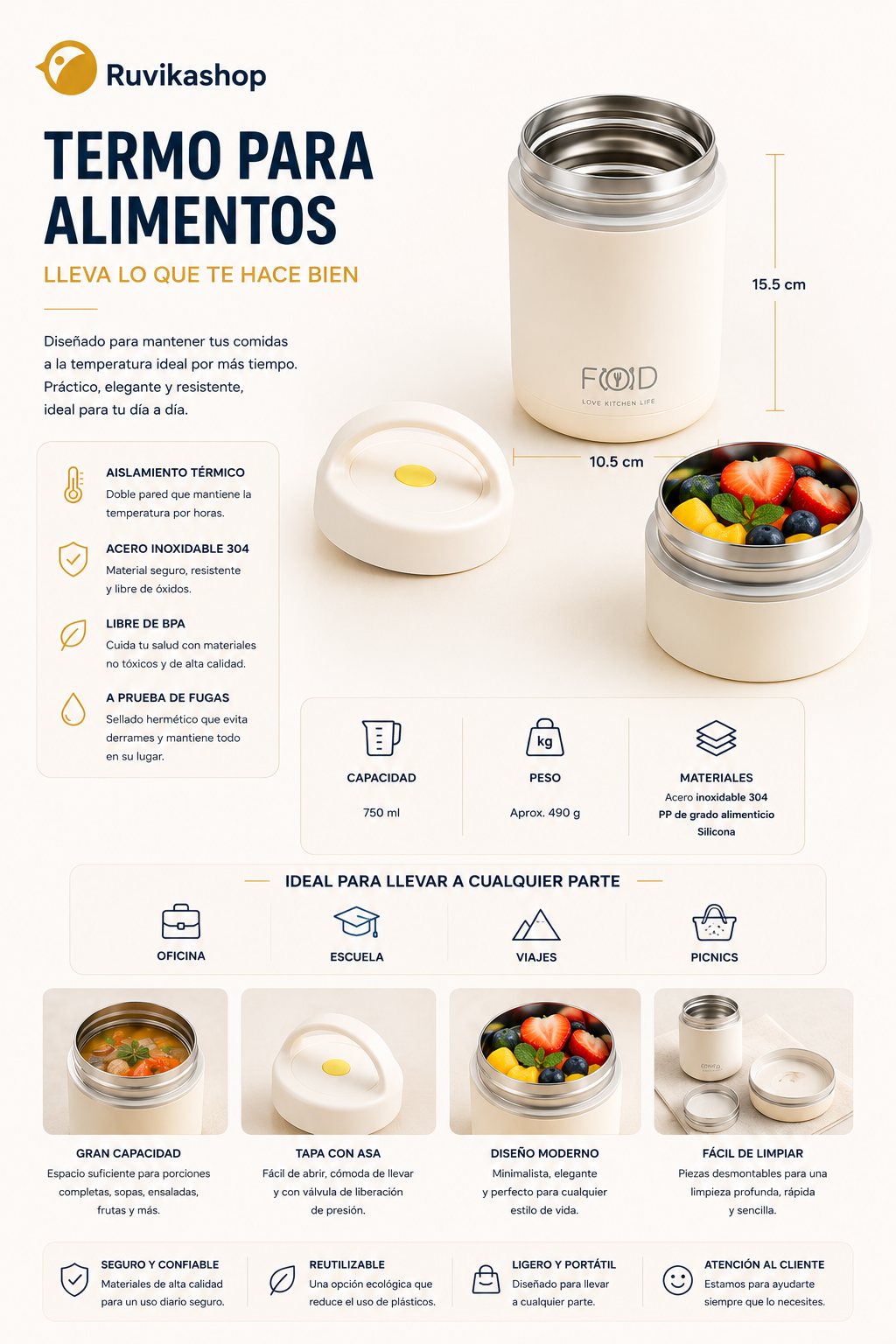 CT - TERMO DE 2 COMPARTIMIENTO